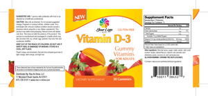 Vitamin D3 Gummy Vitamins