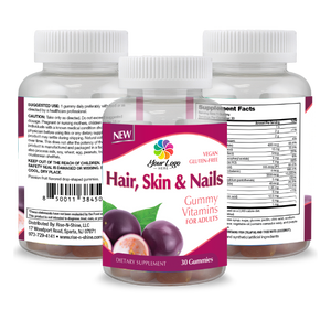 Hair, Skin & Nails Gummy Vitamins