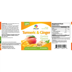 Turmeric & Ginger Gummy Vitamins