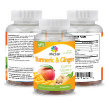 Load image into Gallery viewer, Turmeric &amp; Ginger Gummy Vitamins