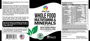 Whole Food Multivitamins & Minerals